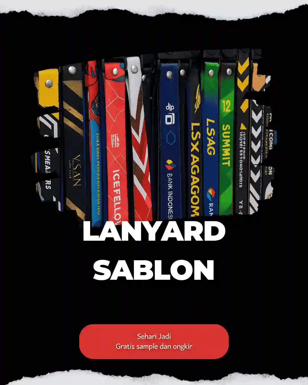 Tali Lanyard Sablon Cirebon: Solusi Cepat dan Murah untuk Event Lokal